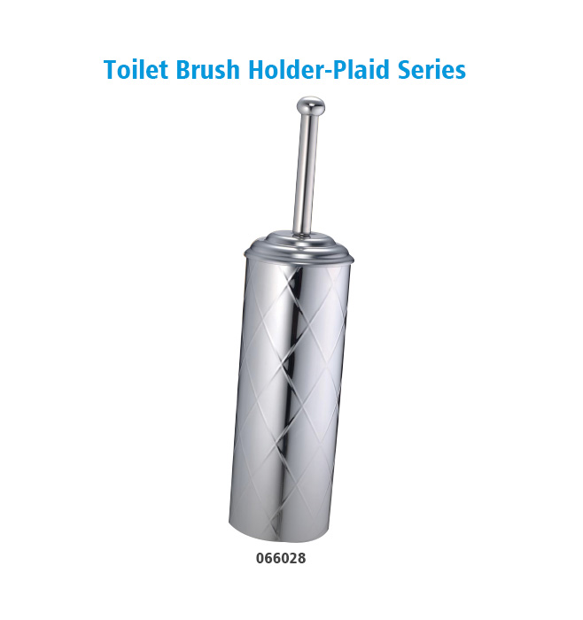 Toilet Brush Holder-Plaid Series 066028