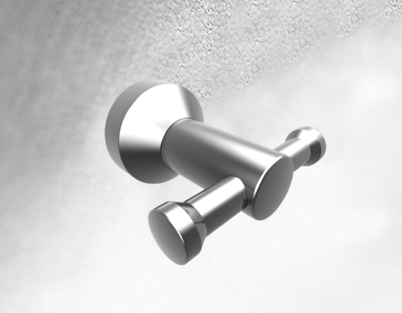 DOUBLE ROBE HOOK